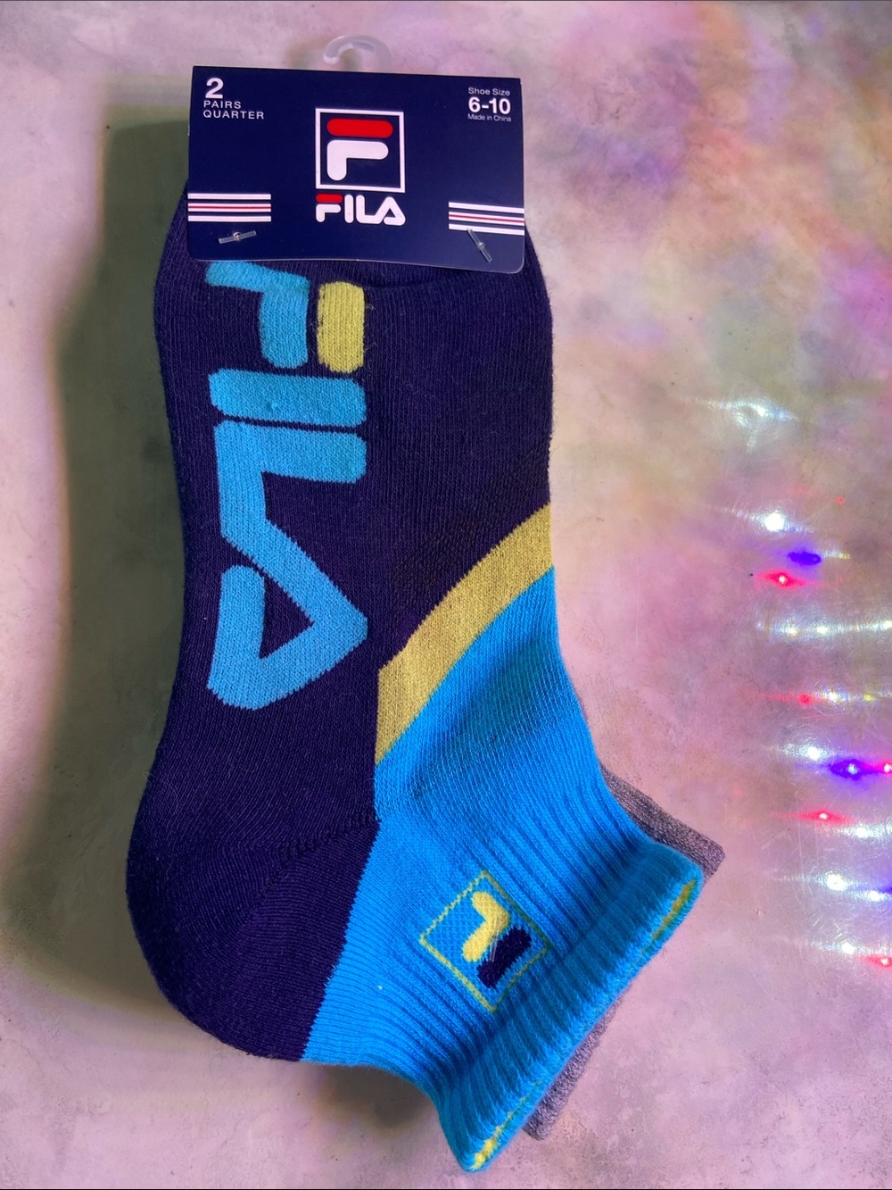 Fila Women’s Quarter Socks (2 Pack)